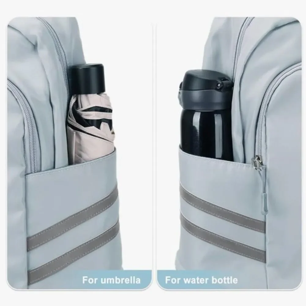 Gym Backpack Waterproof separate shoe compartment Large 35L Multipockets NWT